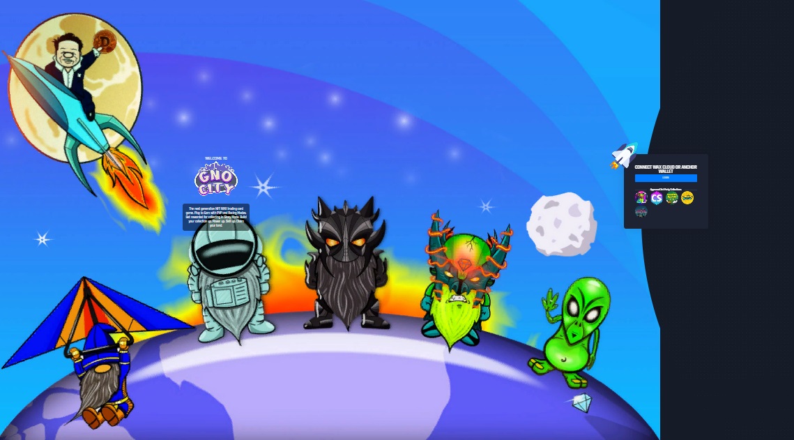 GNO City - карточная игра на блокчейне