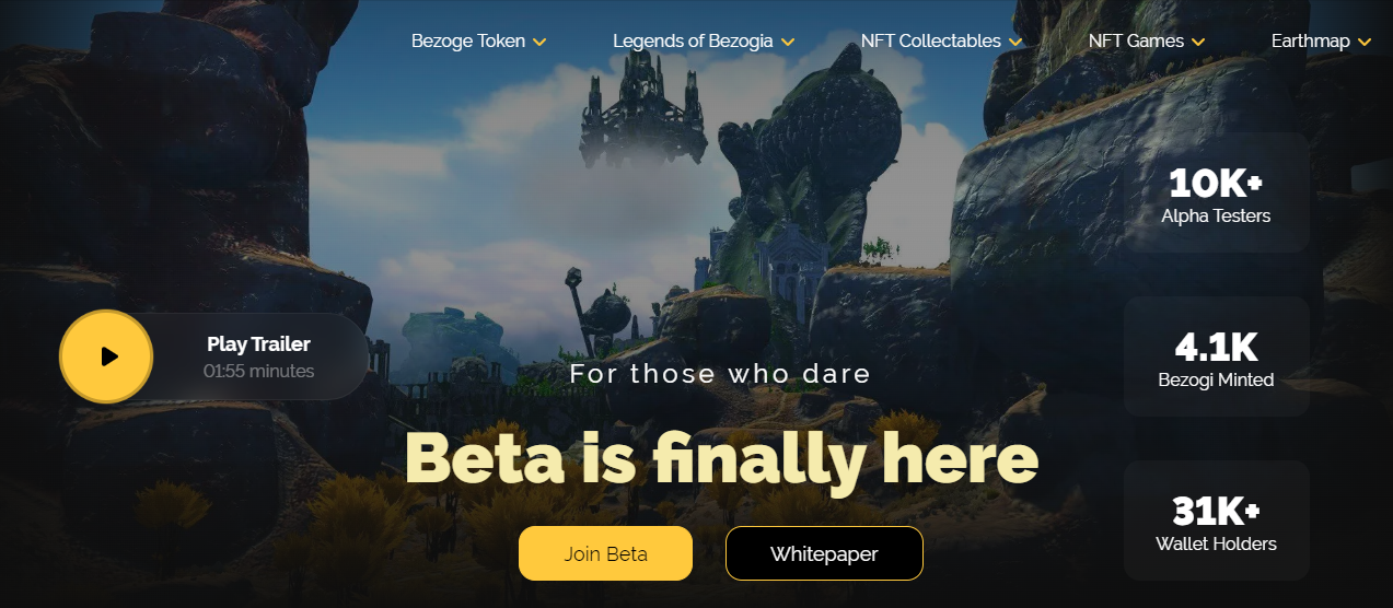 Legends of Bezogia - игровая площадка