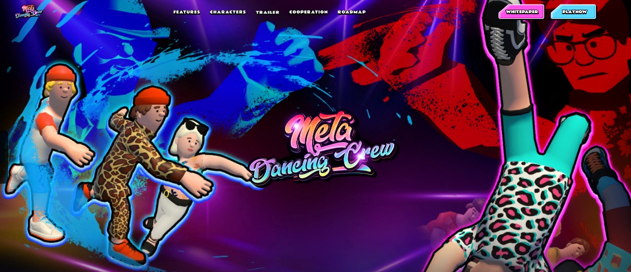 Meta Dancing Crew - a gaming platform with tokens