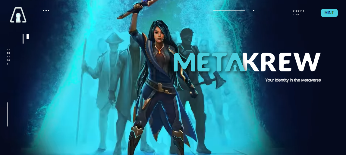 Metakrew - collection of characters in the metaverse