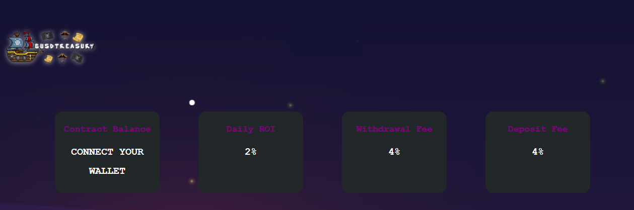 BUSDTreasury - проект для заработка через фарм