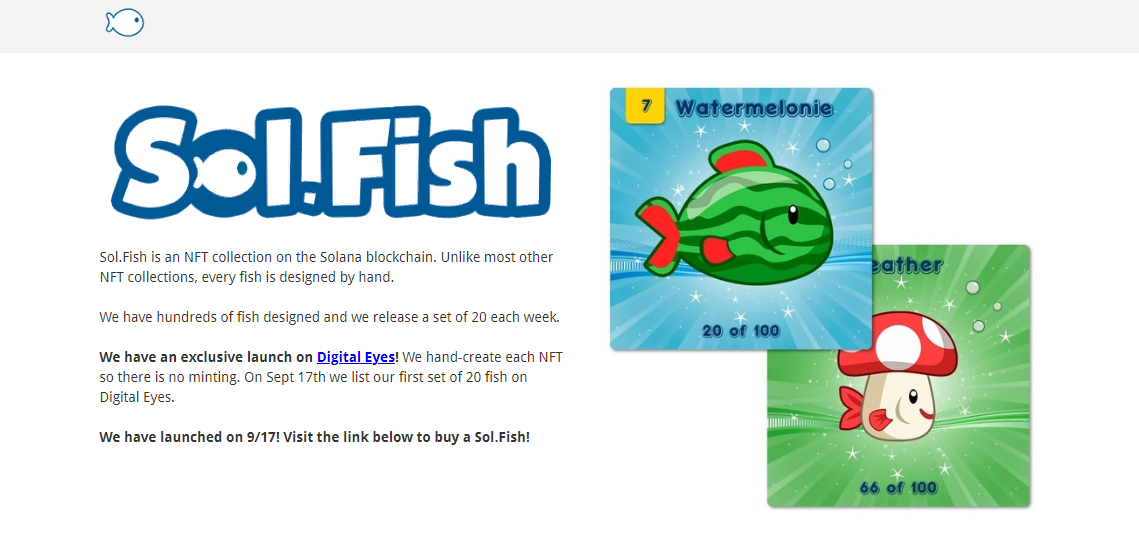 Sol.Fish NFT - коллекционное издание