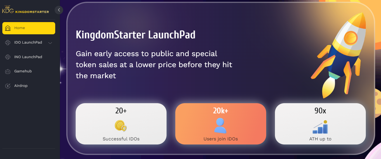 KingdomStarter LaunchPad