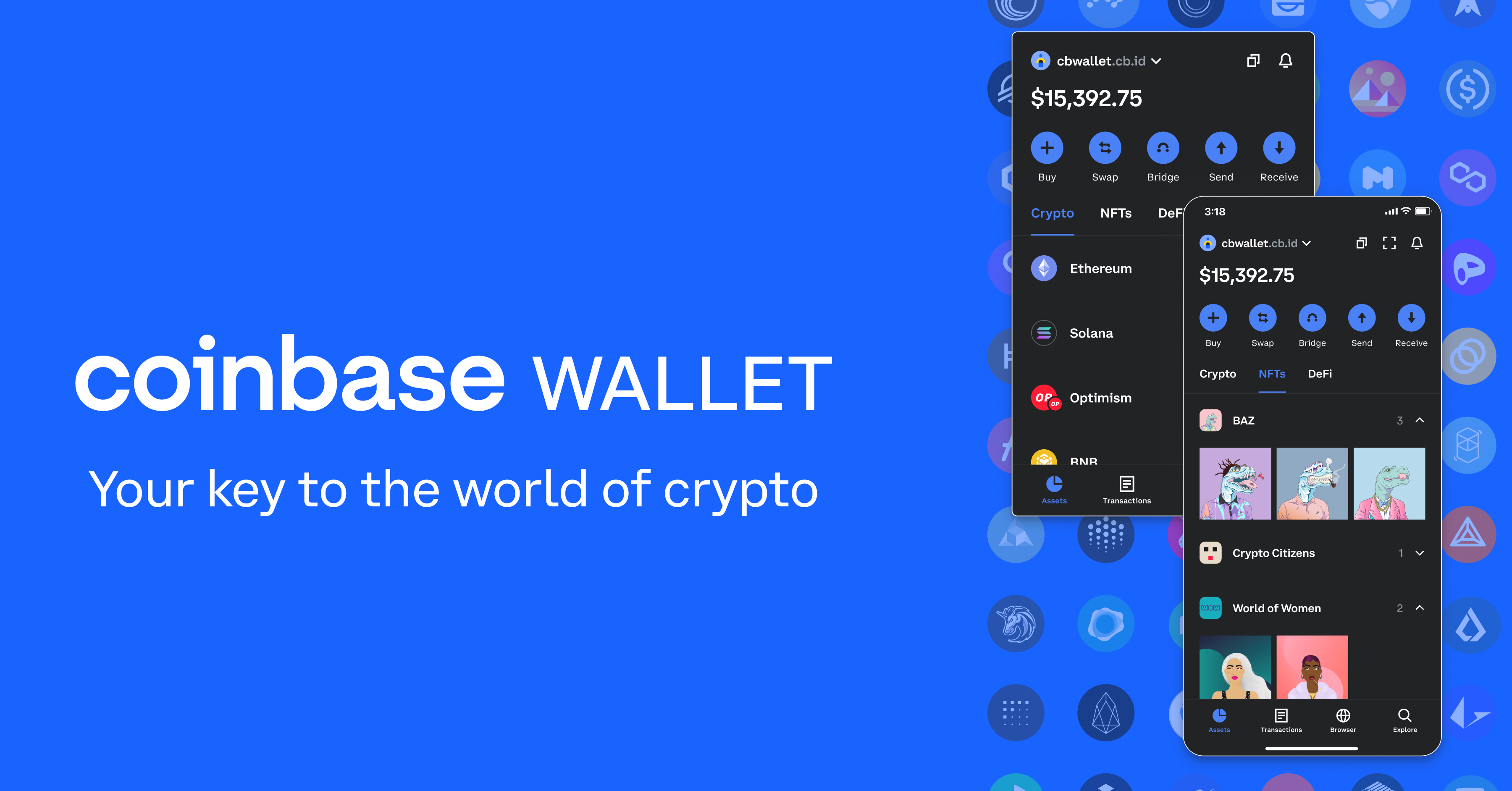 coinbase wallet matic