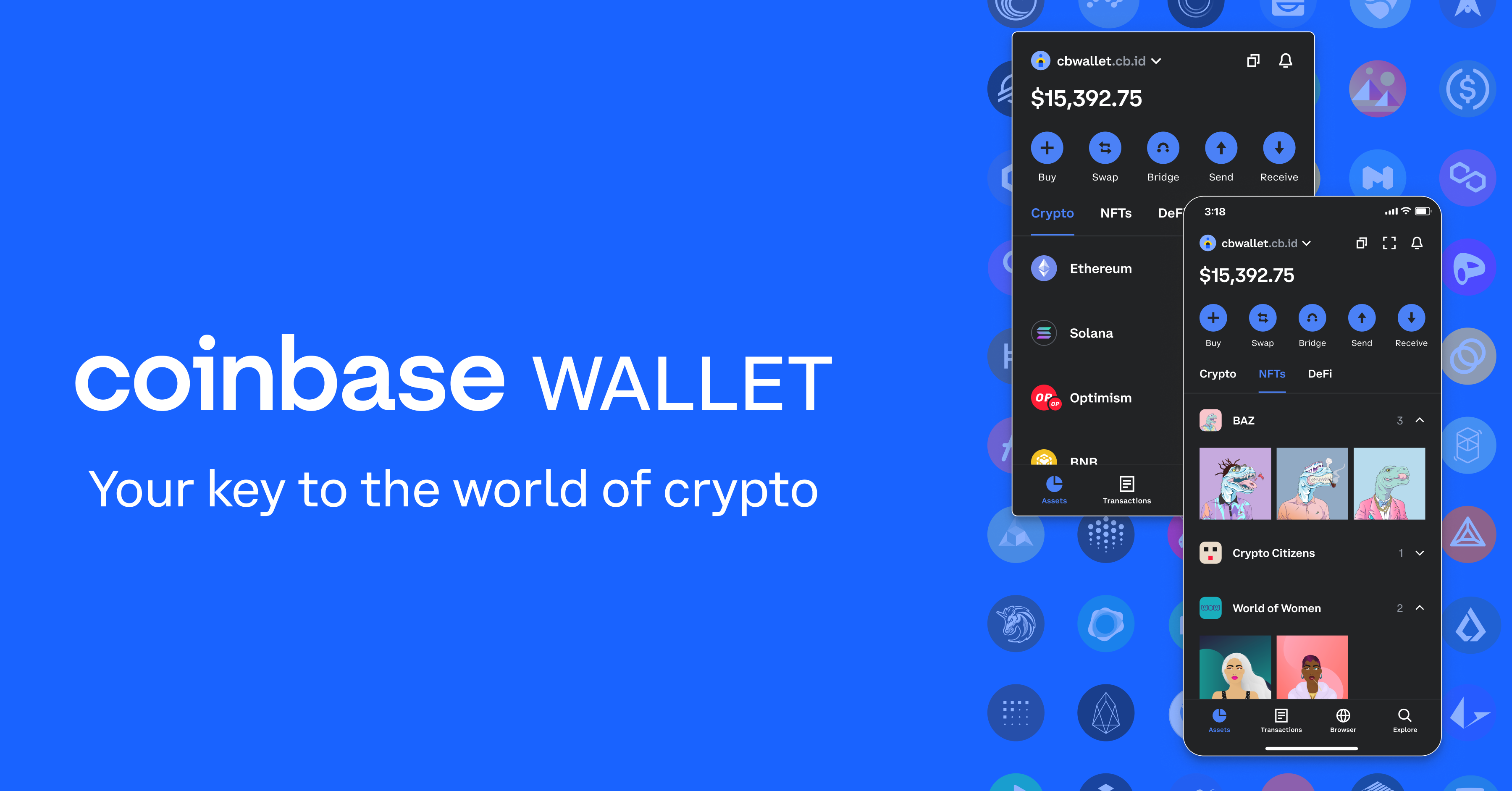 Coinbase Exchange cryptowallet