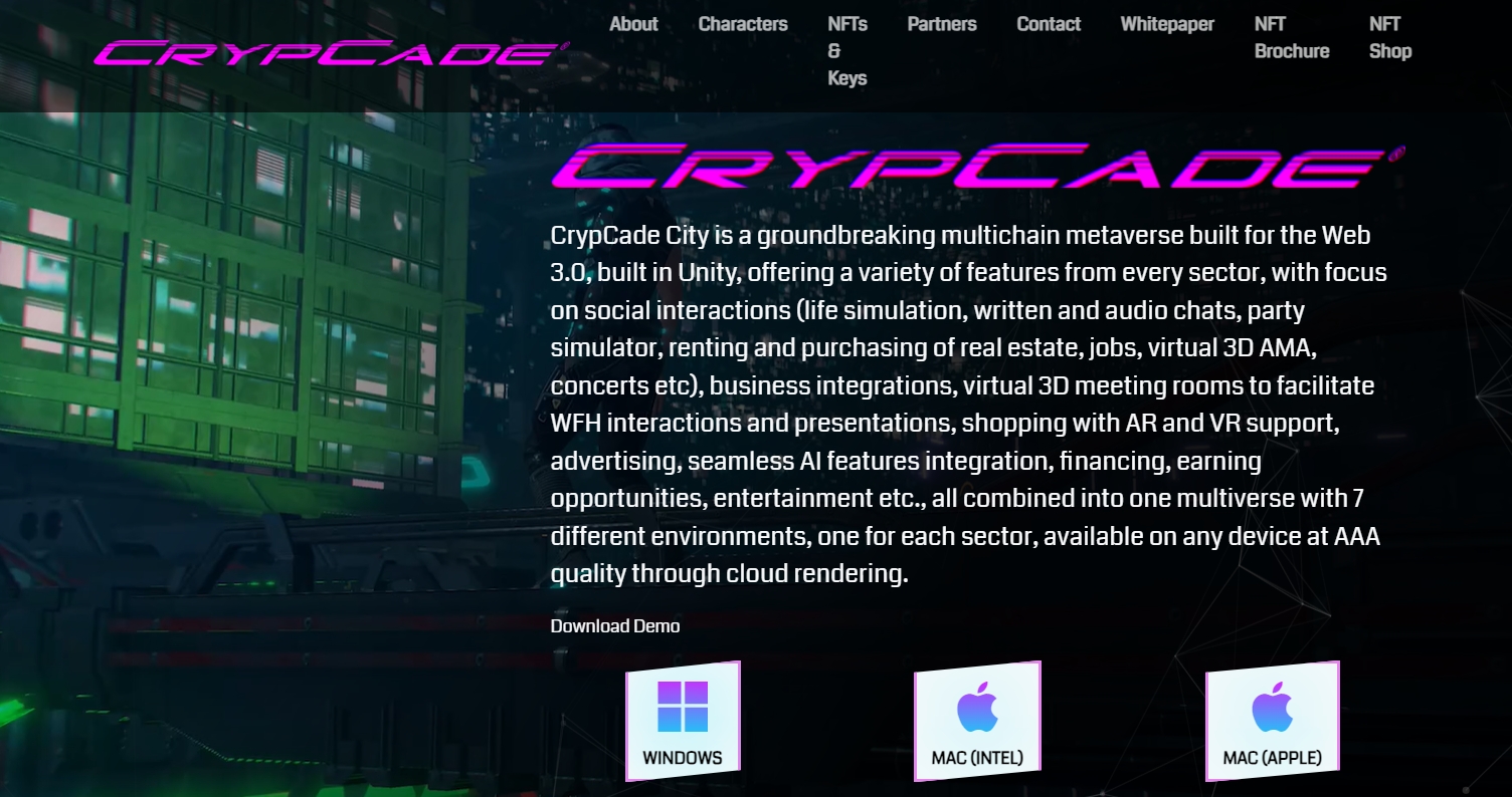 Crypcade