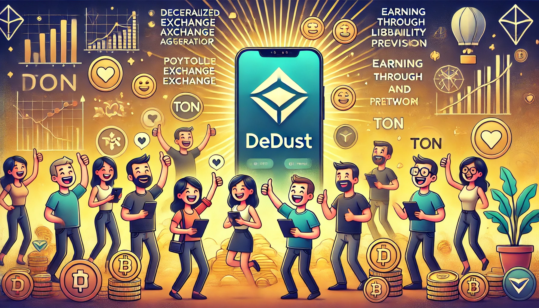 DeDust: агрегатор децентрализованных бирж в экоcистеме TON - news