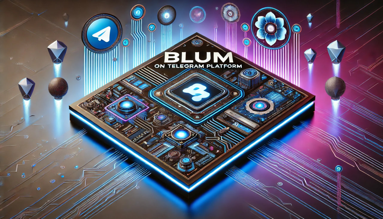 Blum on the Telegram platform