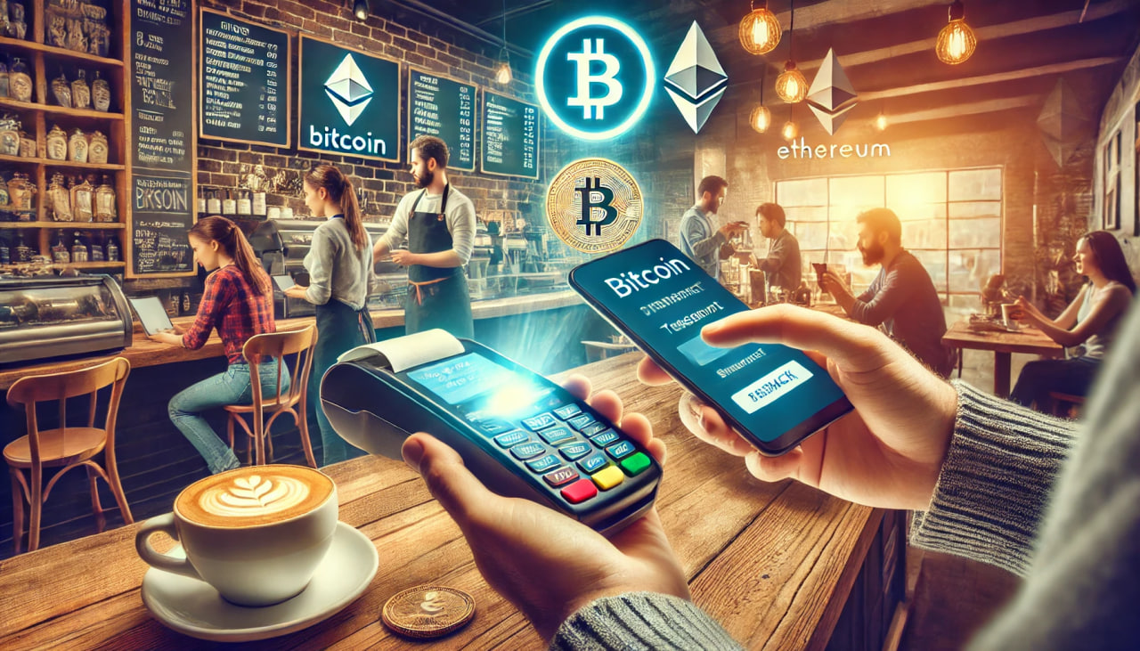 Paying with cryptocurrency