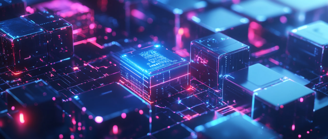 Illustration of blockchain levels L1 and L2 with a layered structure