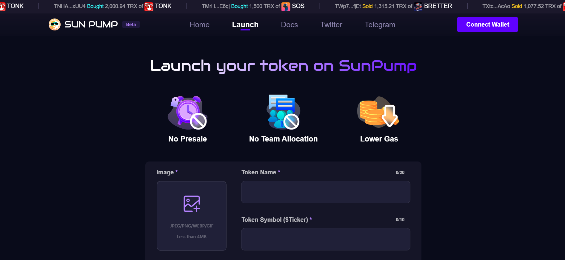 SunPump: как создать свои токены на этой платформе? - news