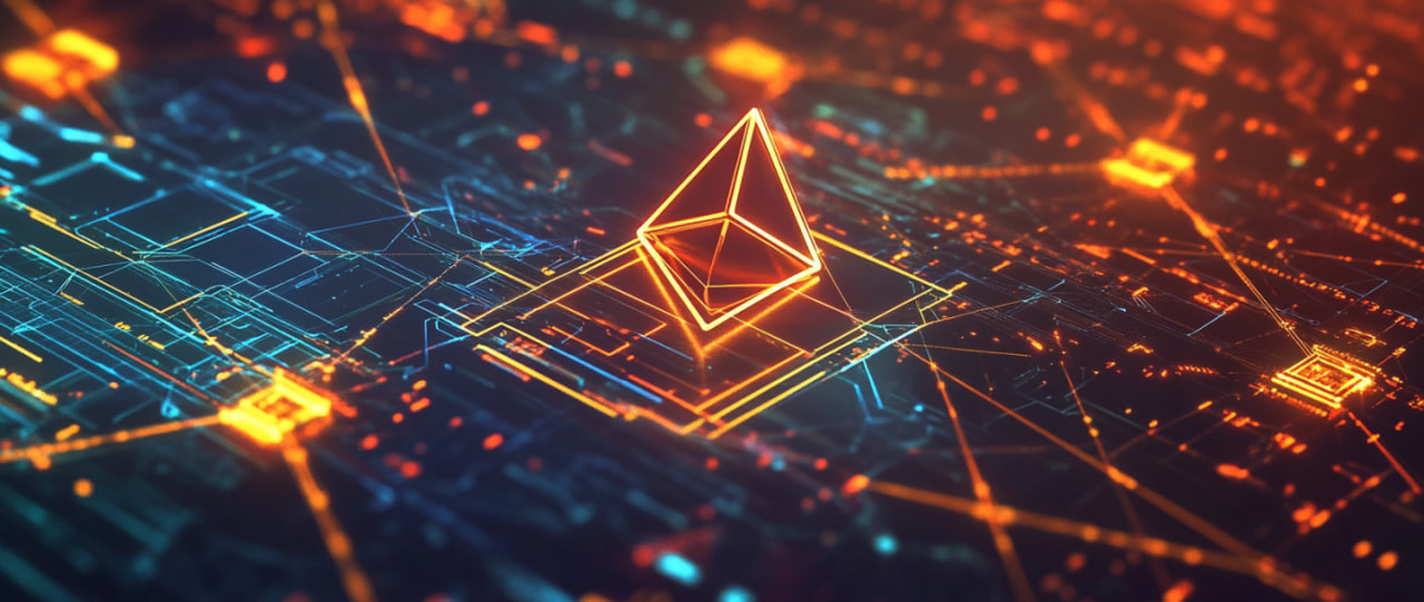 Image of the Jup.ag platform showing the logos of Ethereum, Binance Smart Chain, and Polygon against a high-tech interface background