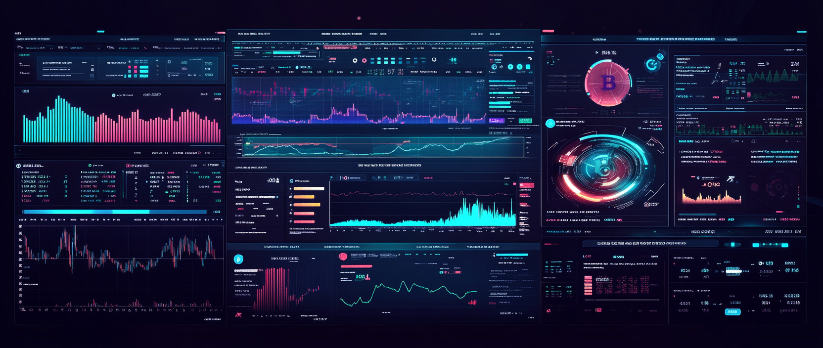 WOO X exchange interface with cryptocurrency charts