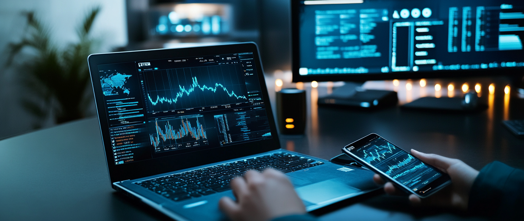 IronFX trading platform displayed on a device screen