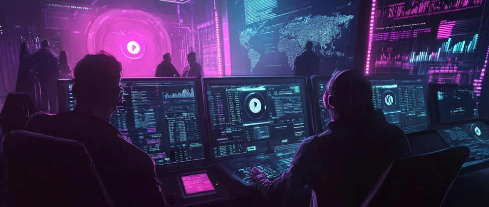 Trading process on the LuminaDEX platform showcasing its functionality