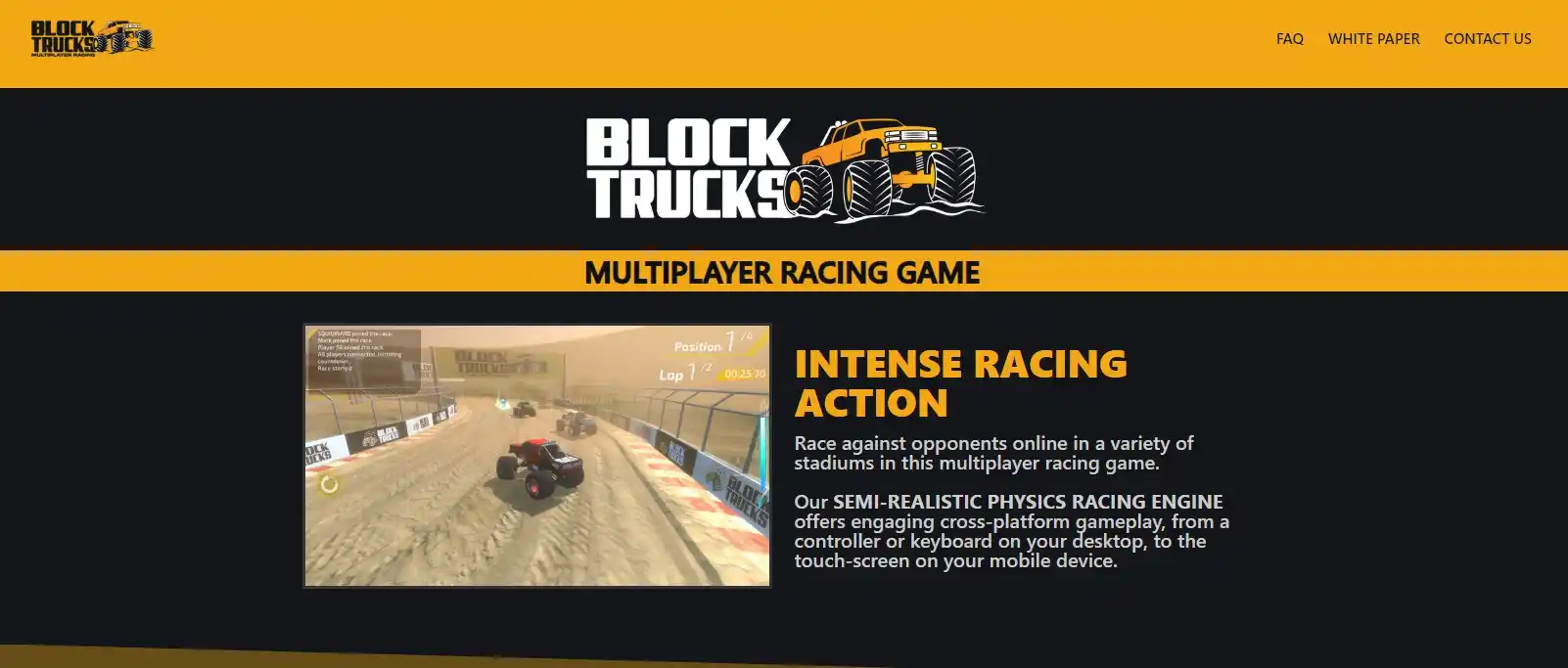 Block Trucks Multiplayer Racing