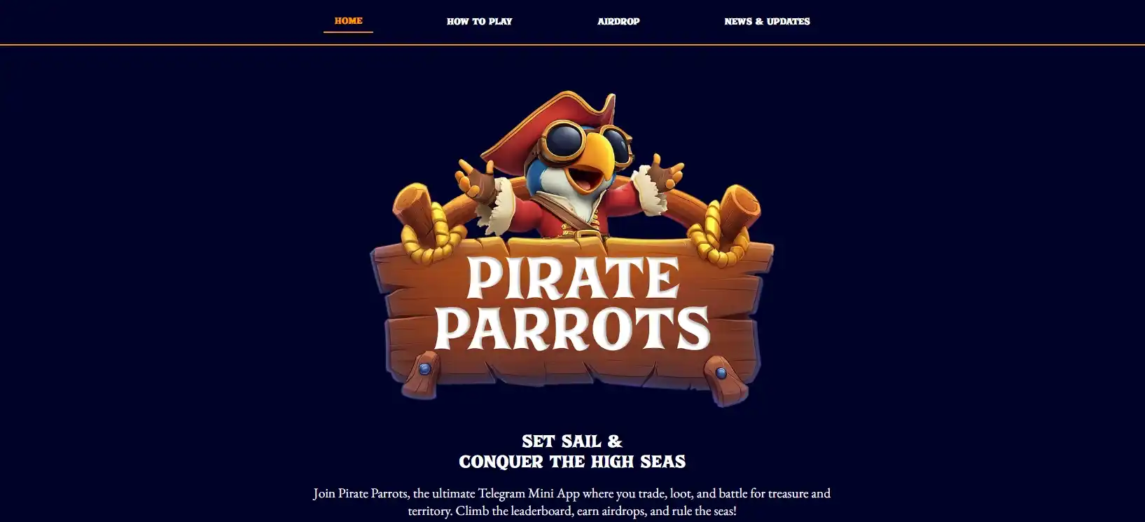 Pirate Parrots Game
