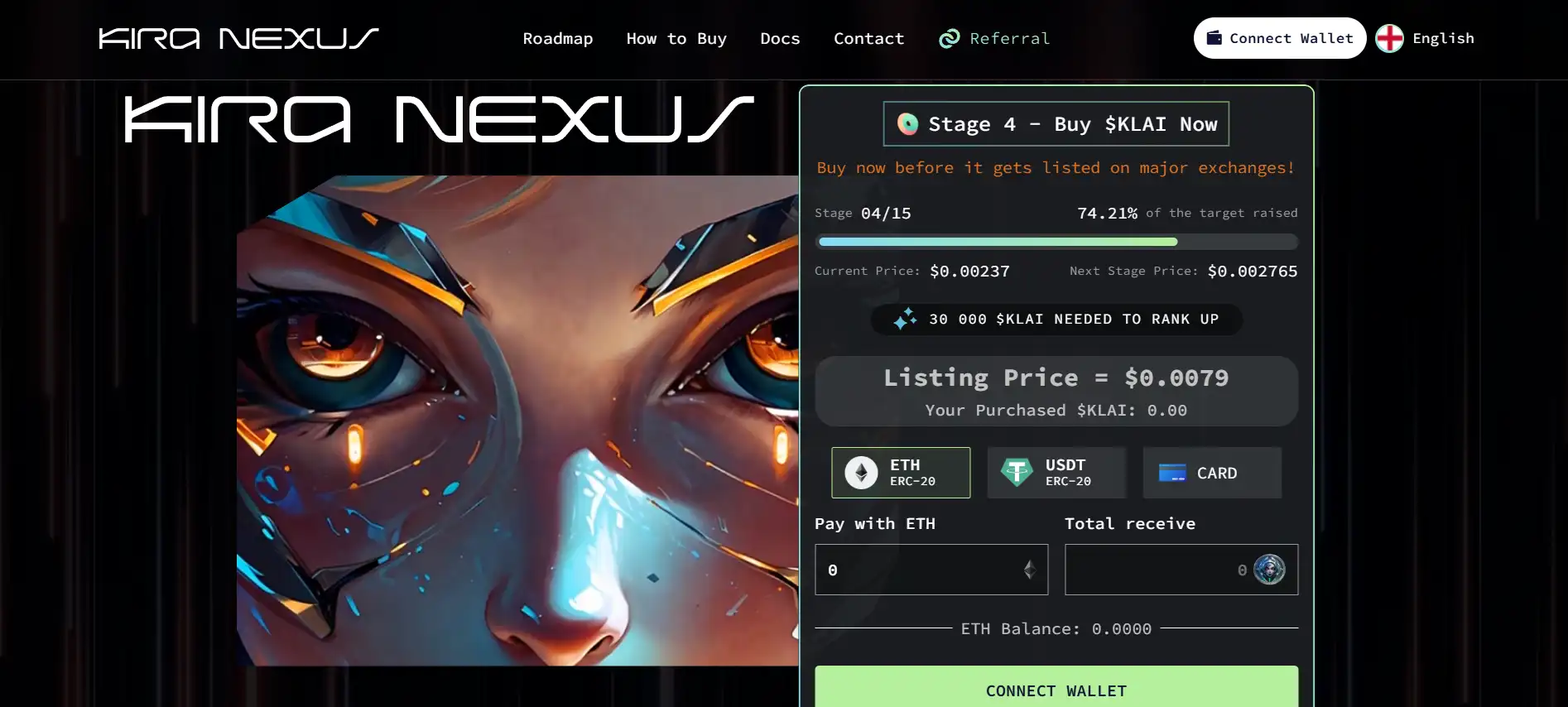 Kira nexus dapp