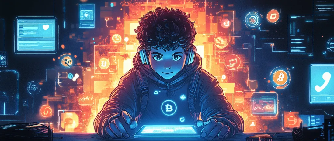 Изображение взаимодействия с ботом NotBitCoin в Telegram, с криптовалютными токенами и подписками