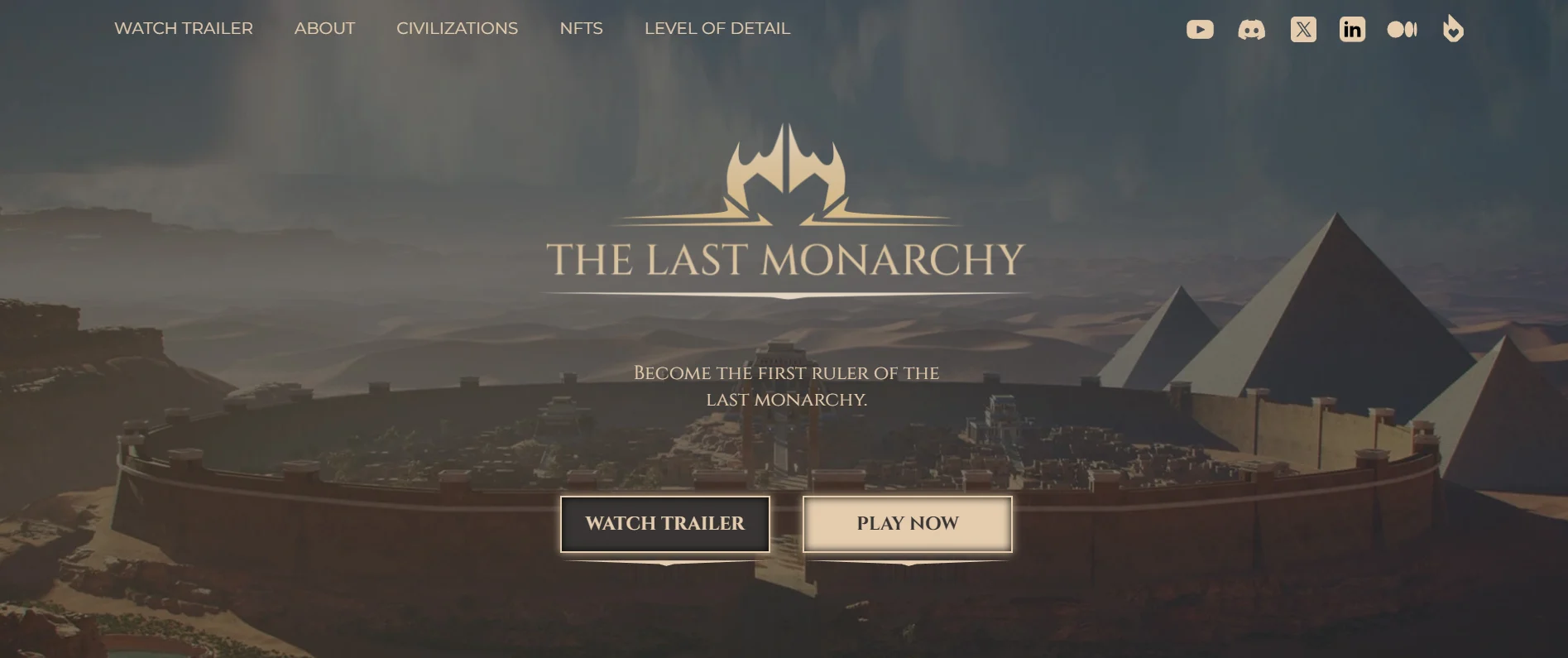 The Last Monarchy - NFT gaming platform