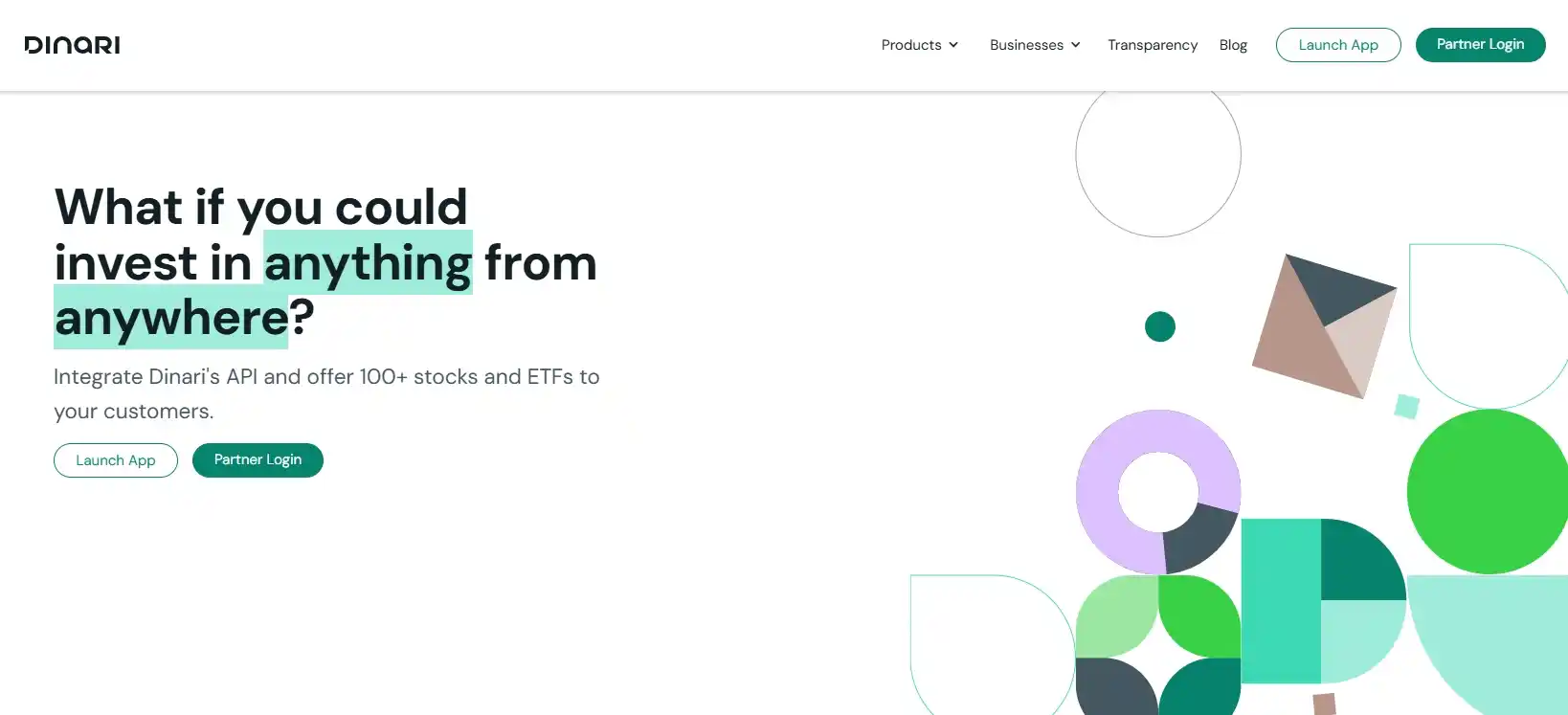 Dinari fintech company