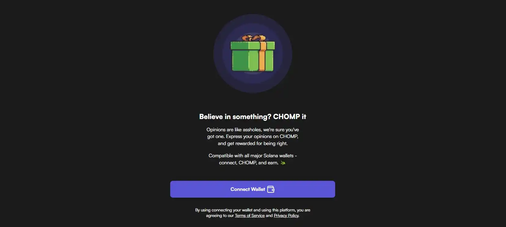 Blockchain Quiz CHOMP