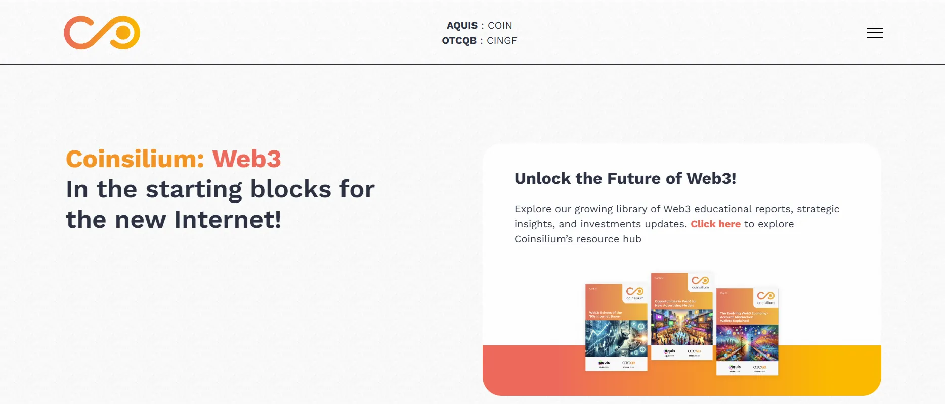 Coinsilium Group Web 3.0 platform