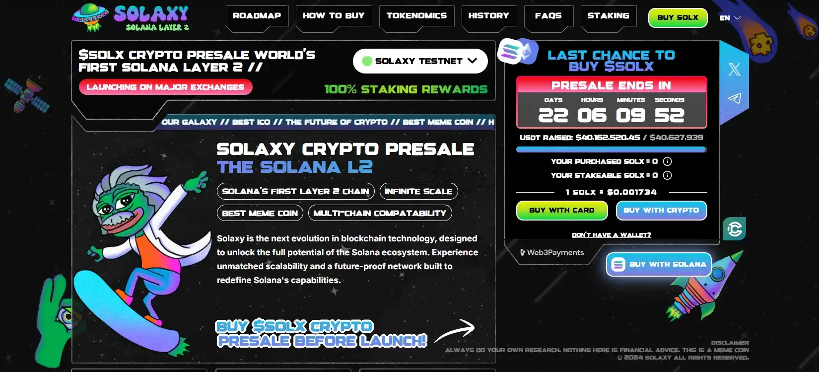 Solaxy crypto project