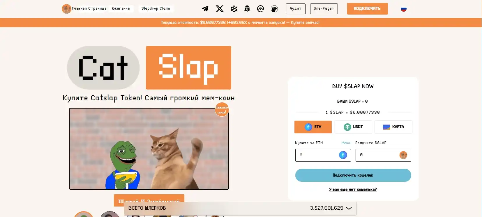 Проект Catslap