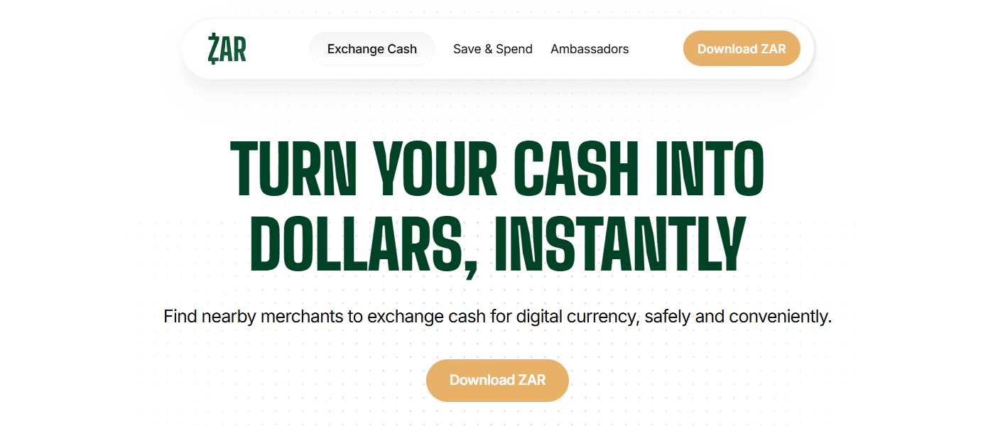 ZAR — инновационный финансовый сервис для обмена валют