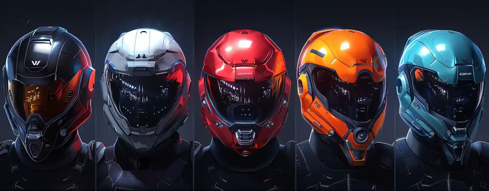NFT-helmets of the game Helmets