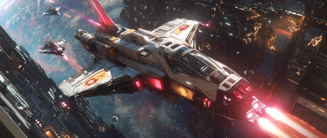Космический корабль игрока в Space Attack