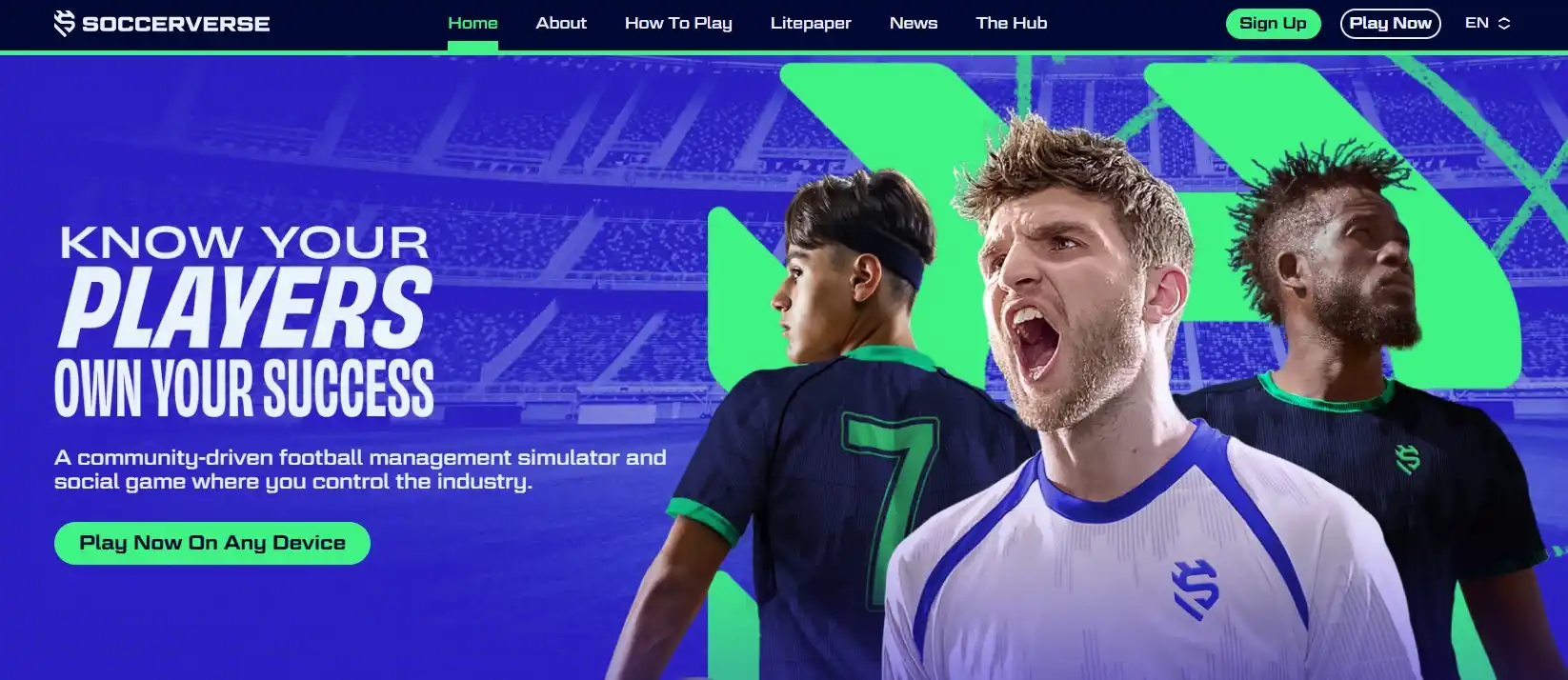 Игра Soccerverse