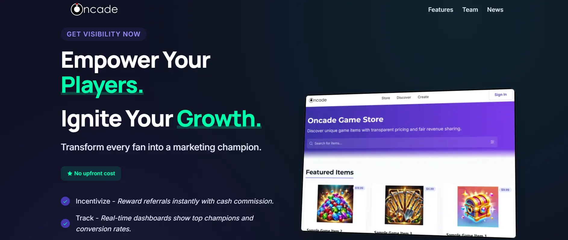Oncade dapp нового поколения