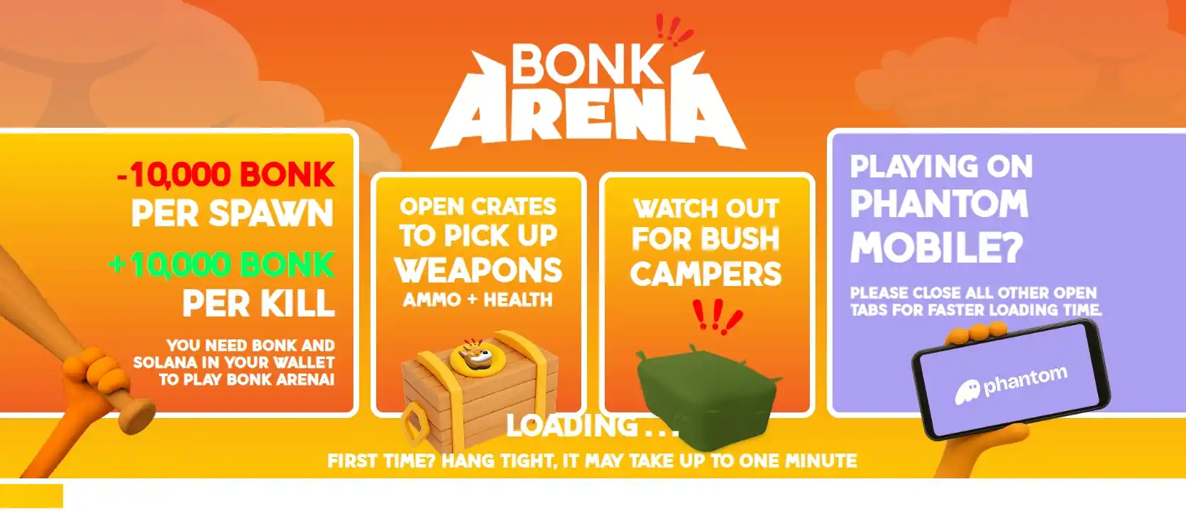 Игра Bonk Arena