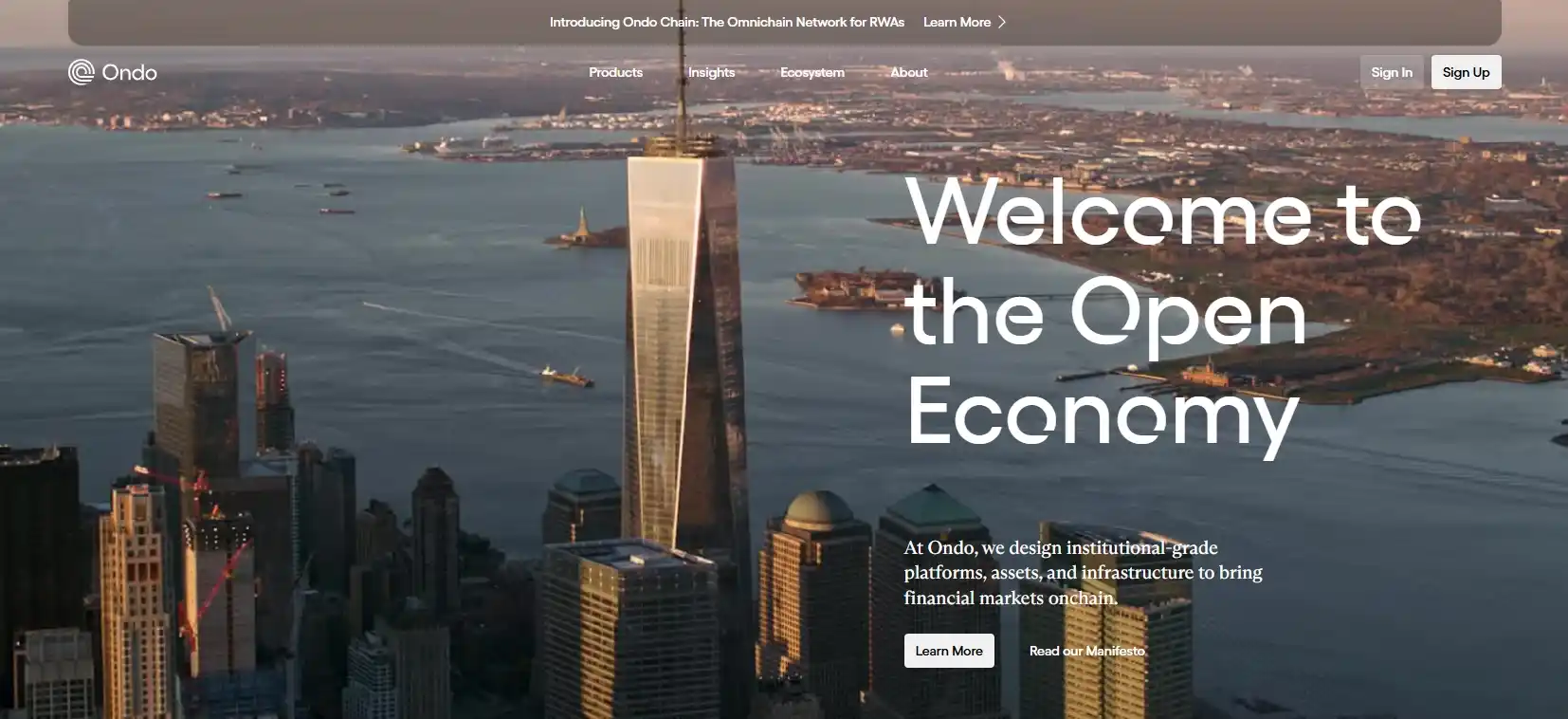 Платформа Ondo Finance