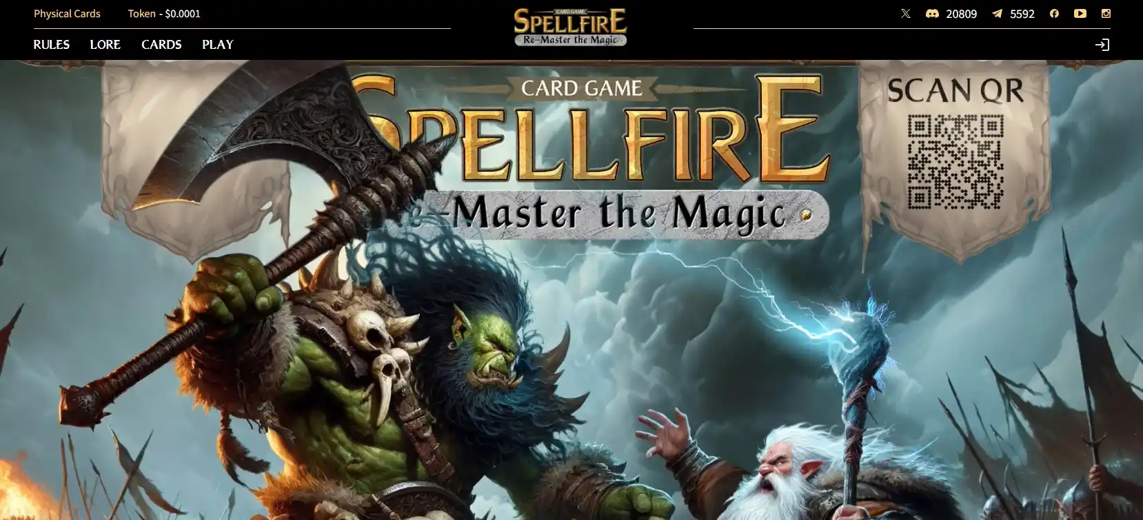 Spellfire collectible card game