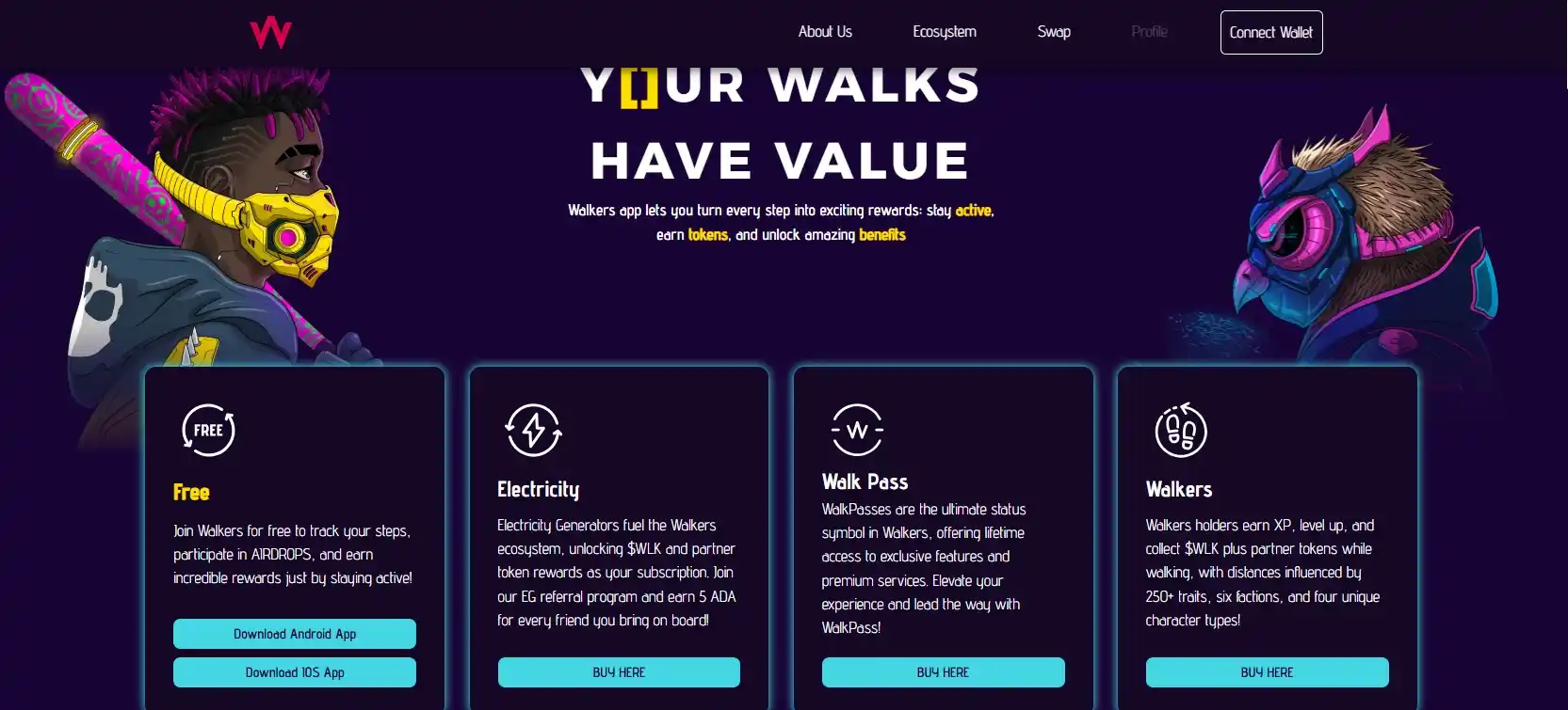 Игра WALKERS