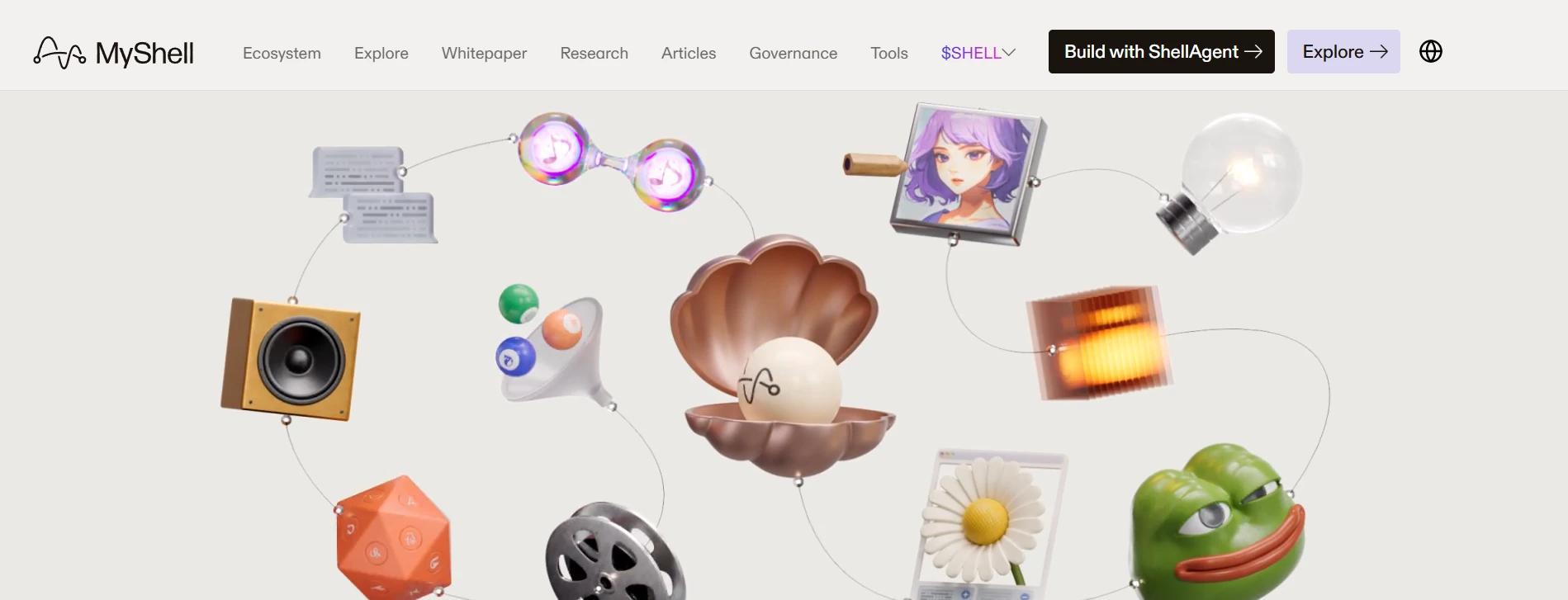 MyShell.AI — blockchain platform combining AI and Web3