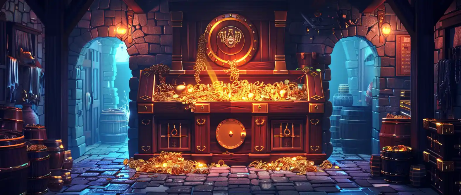 Slavery game bot interface with buttons and gold