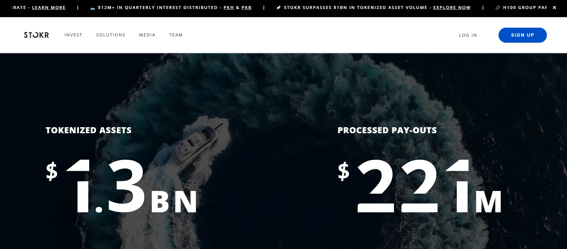 STOKR — blockchain platform for asset tokenization