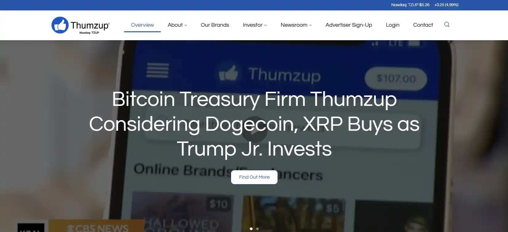 Thumzup Platform