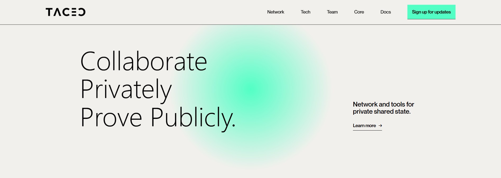 TACEO cryptography team working on Private Shared State