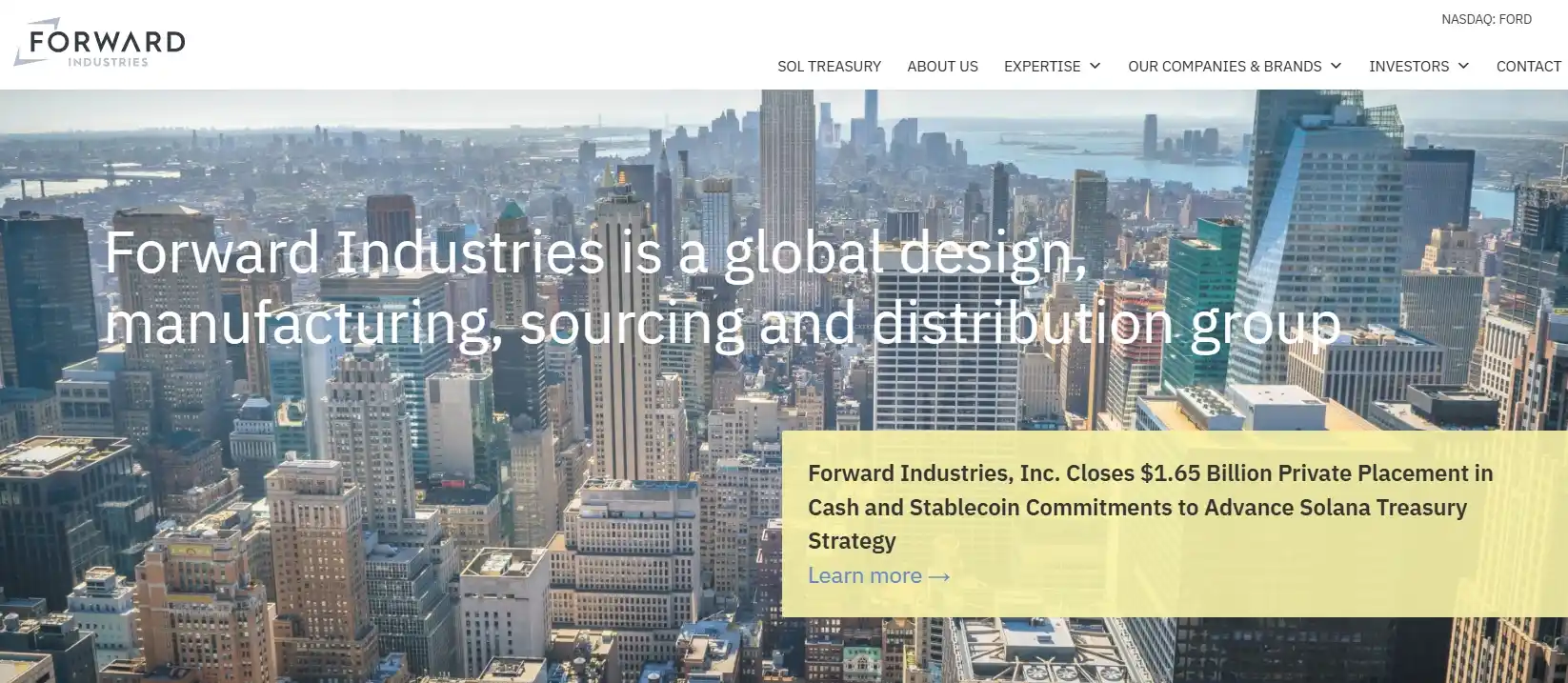 Проект Forward Industries