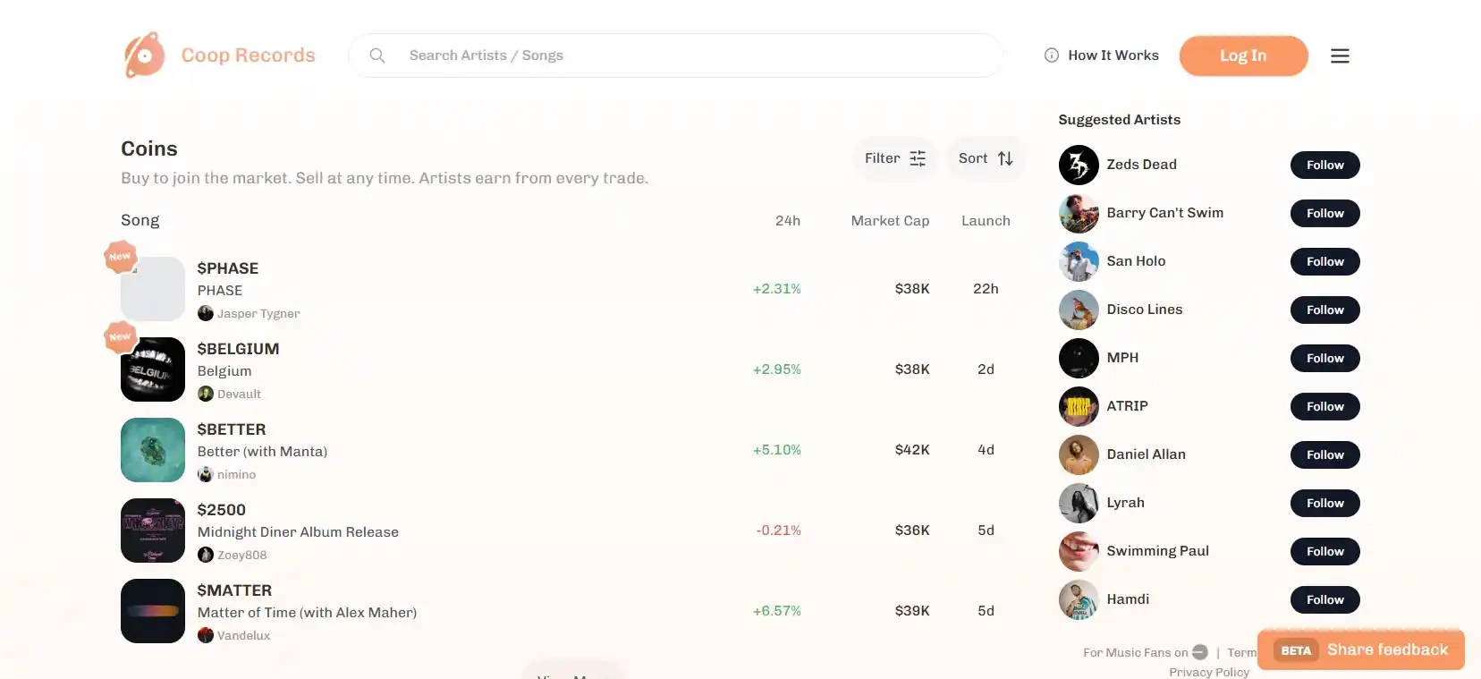 Проект Coop Records