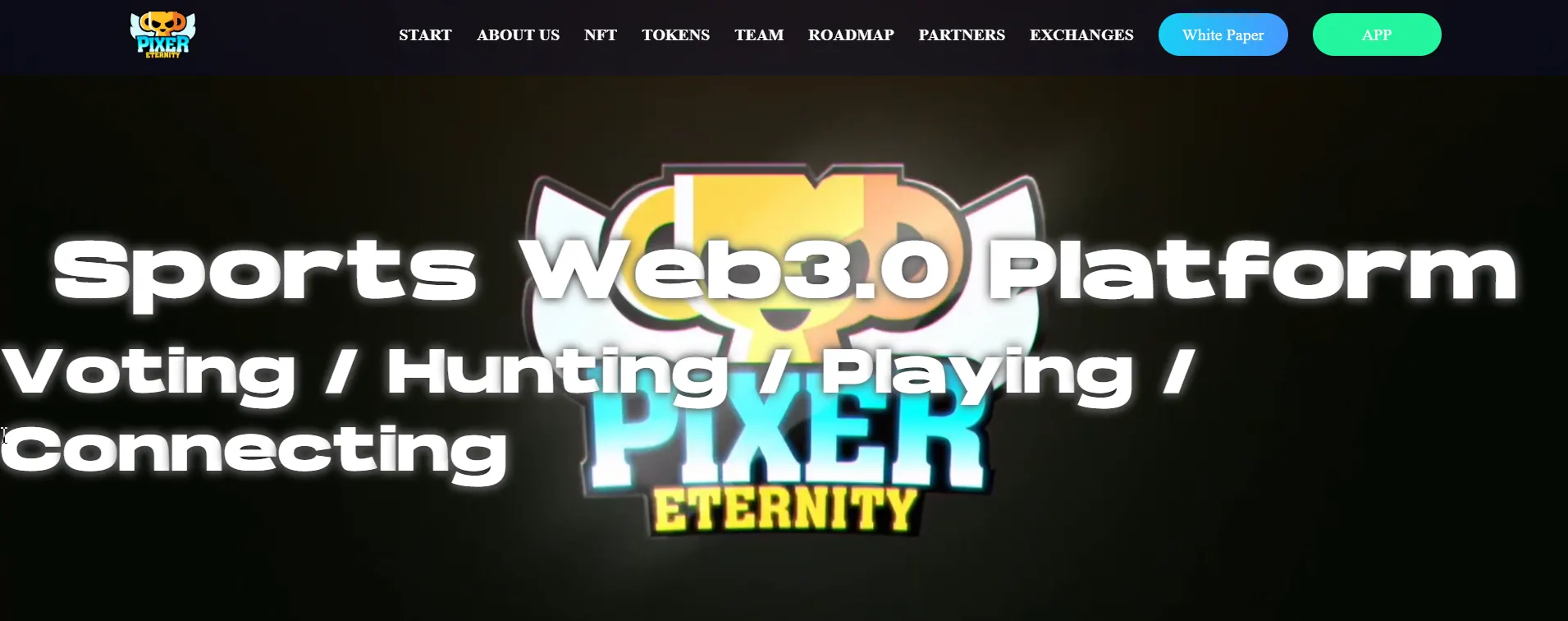 PIXER ETERNITY — это спортивная экосистема с GameFi и NFT
