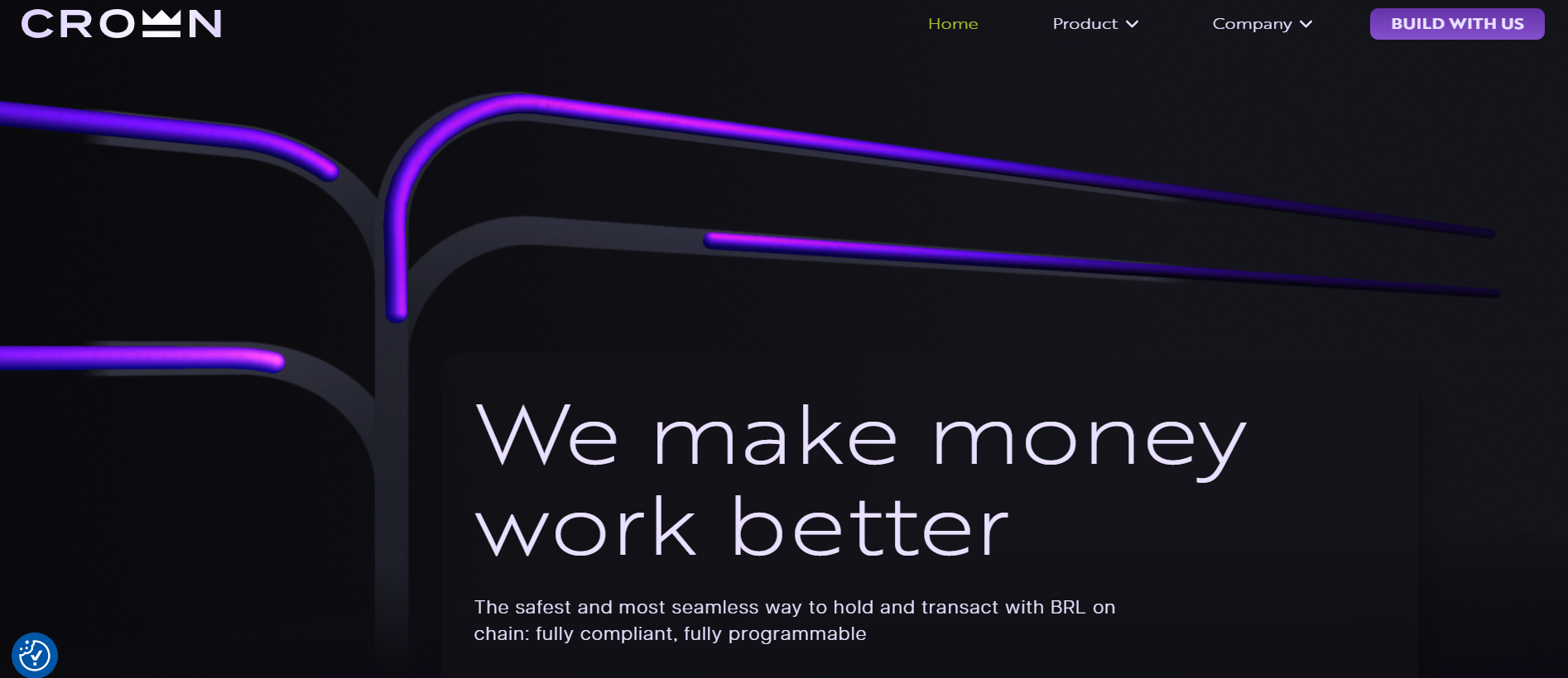 Crown (BRL.XYZ) — fintech project issuing the BRLV stablecoin