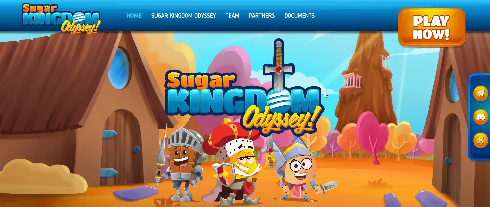 Sugar Kingdom Odyssey — это Web3-платформа на блокчейне BNB Chain