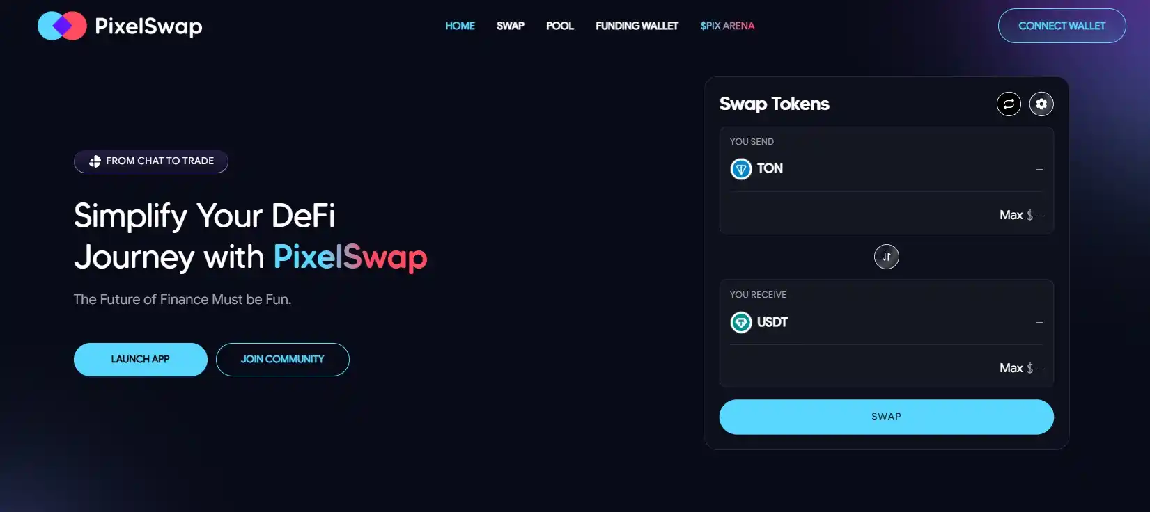 Биржа PixelSwap