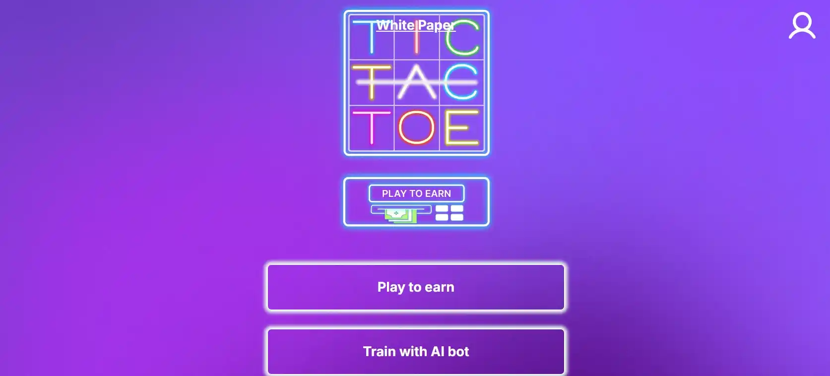 TicTacToe -Play To Earn Project